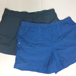 Columbia Hiking Nylon Shorts Lot XL